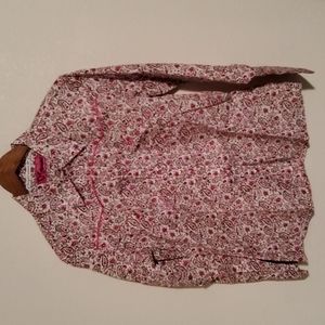 Cowgirl Hardware Floral Pink Top